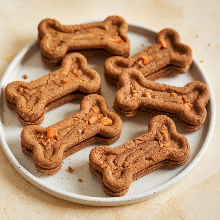 Apple carrot dog treats