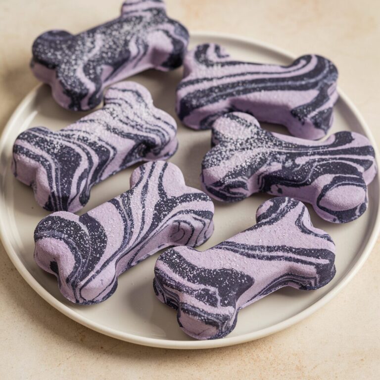 Frozen Blueberry Yogurt Dog Treats