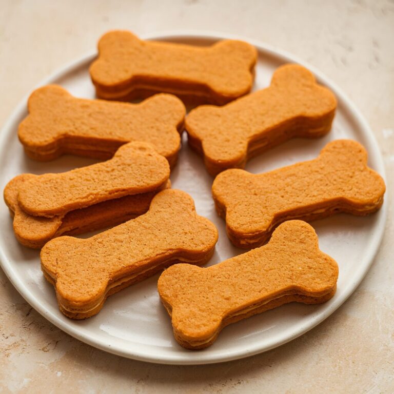 Pumpkin dog treats