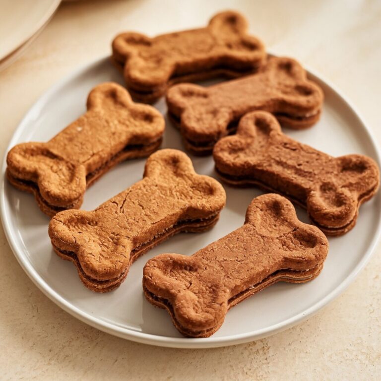 Sweet potato bacon dog treats