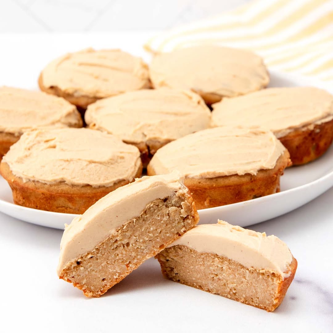 Homemade Peanut Butter Dog Cupcakes