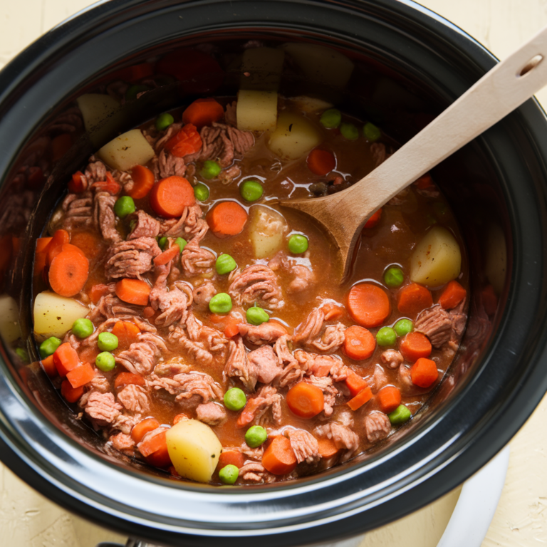 Ground Turkey & Veggie Stew Crockpot Dog Food Recipes