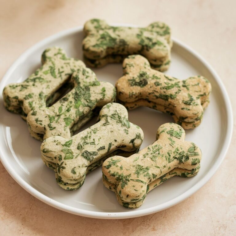 Mint and Parsley Dog Treats