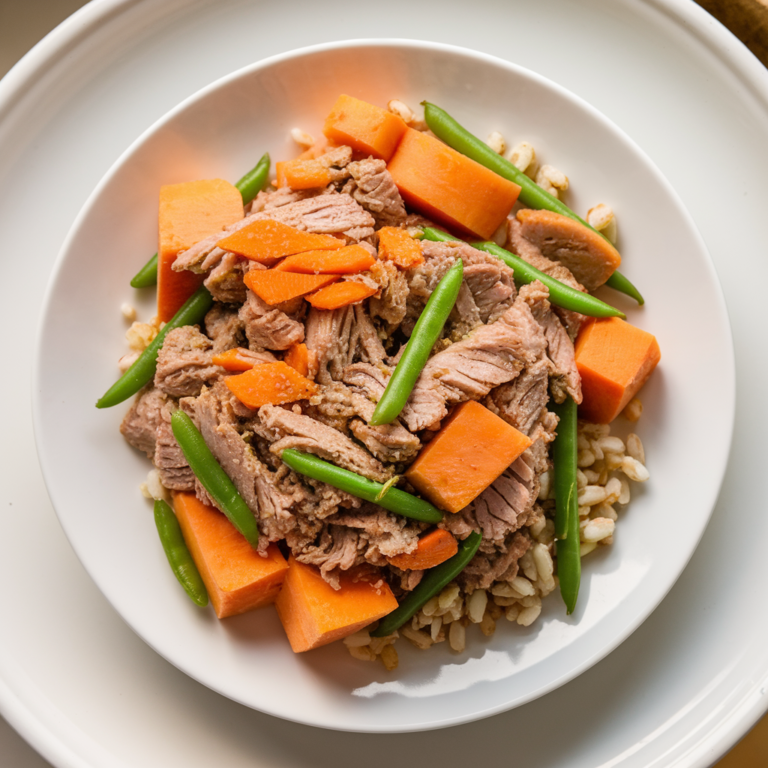 homemade turkey and sweet potato dog food recipe
