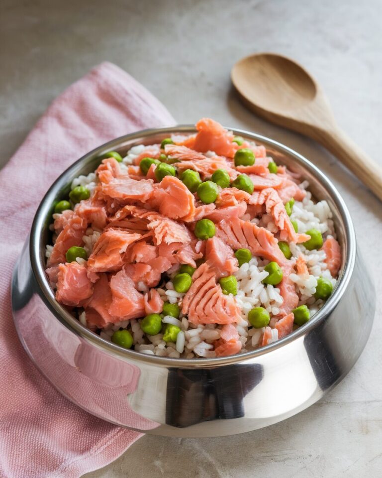 Salmon & Rice Dog Food Recipe