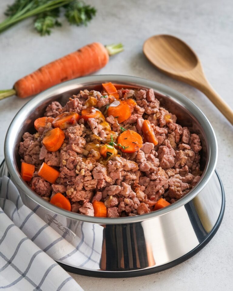 Lamb & Carrot Dog Food Recipe