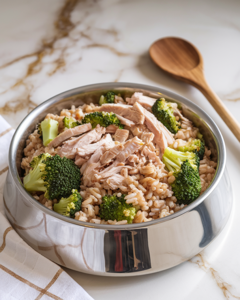 Chicken & Broccoli Dog Food Recipe