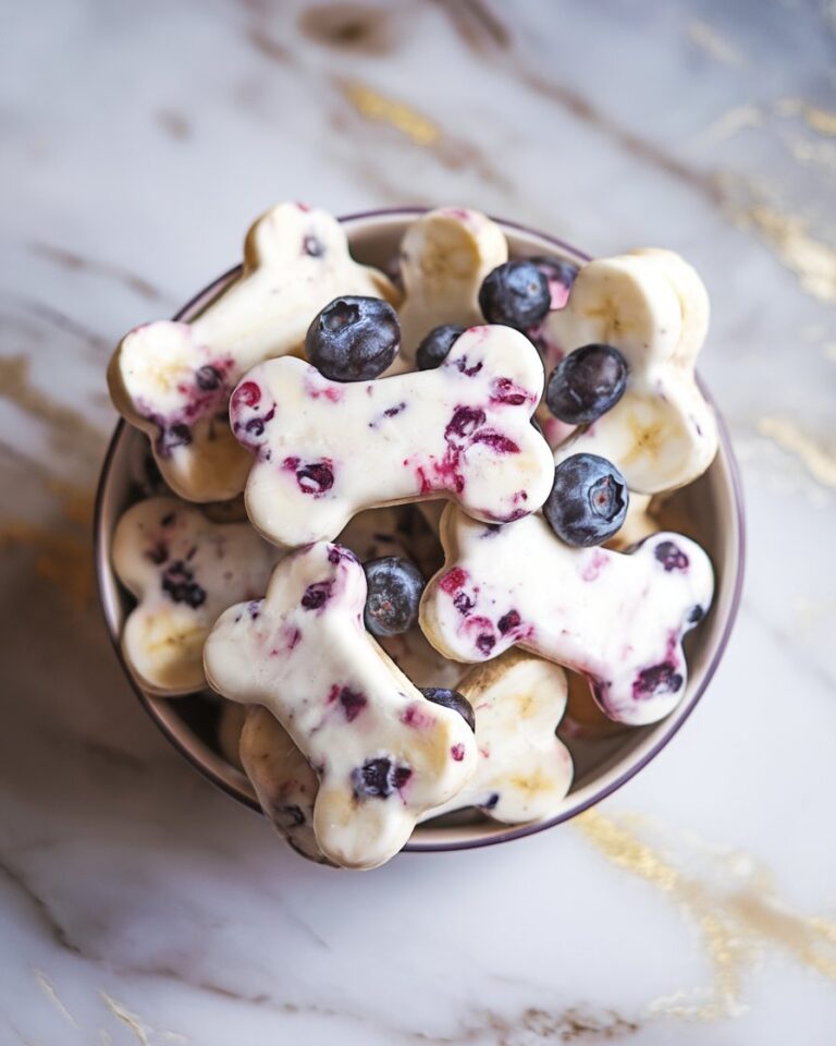 Banana Berry Frozen Dog Treats