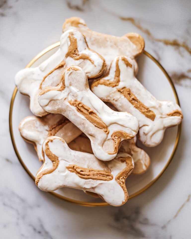 Frozen Peanut Butter & Yogurt Heart Sandwiches