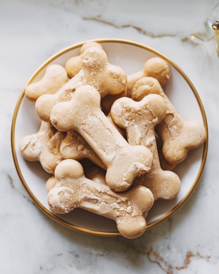 Homemade Peanut Butter Coconut Oil Dog Treats