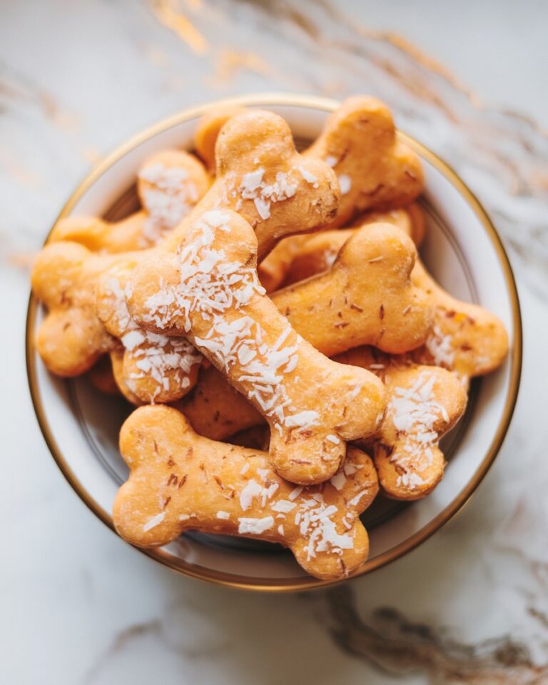 No-Bake Sweet Potato & Flax Seed Treats for Dogs