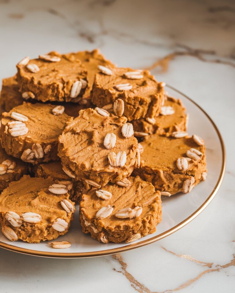 Peanut Butter and Pumpkin No-Bake Dog Treats