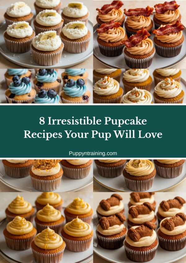 8 Irresistible Pupcake Recipes Your Pup Will Love — Printable eBook (Instant PDF)